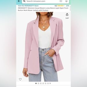 Cute Pink Blazer
